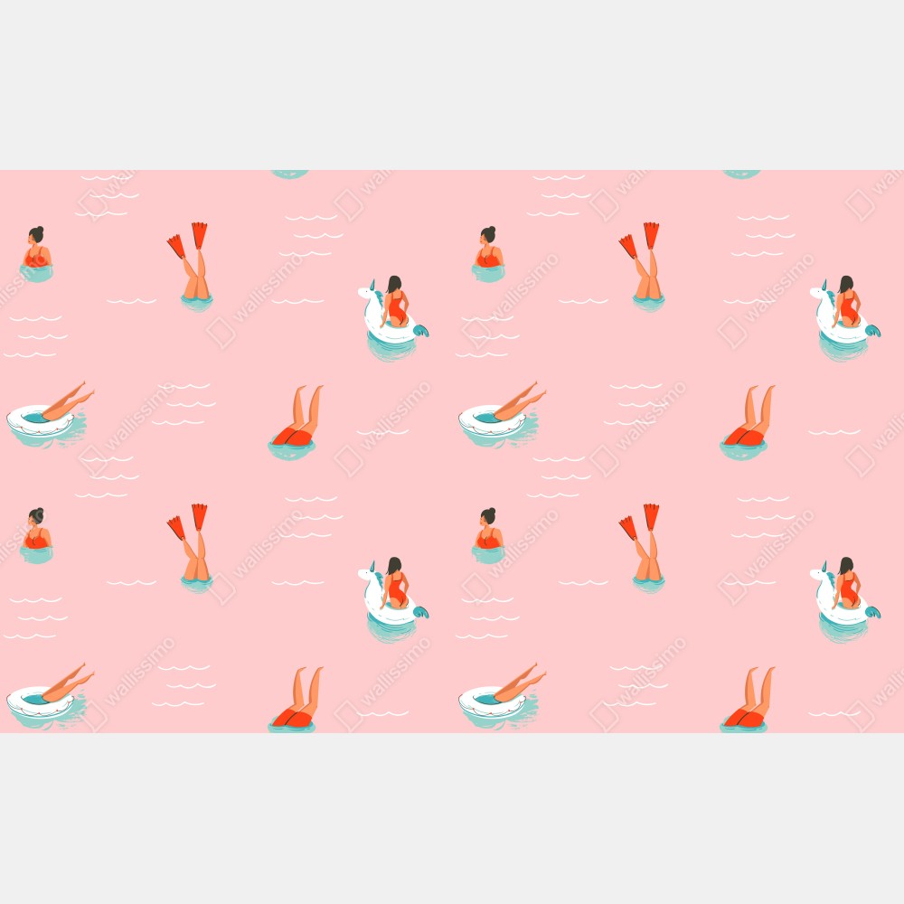 Tischaufkleber und Schreibtischaufkleber verspieltes pastell poolmuster – Wallnifity® Tischaufkleber und Schreibtischaufkleber verspieltes pastell poolmuster – Wallnifity®