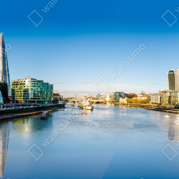 Tischaufkleber und Schreibtischaufkleber London panoramablick über dem fluss – Wallnifity® Tischaufkleber und Schreibtischaufkleber London panoramablick über dem fluss – Wallnifity®