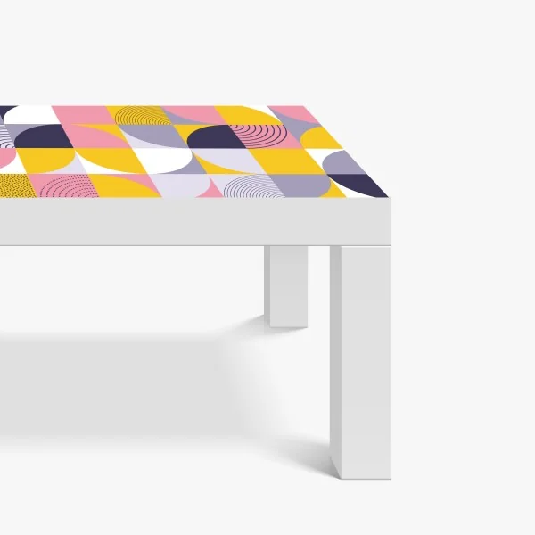 Tischaufkleber und Schreibtischaufkleber pastell geometrisches muster – Wallnifity® Tischaufkleber und Schreibtischaufkleber pastell geometrisches muster – Wallnifity®