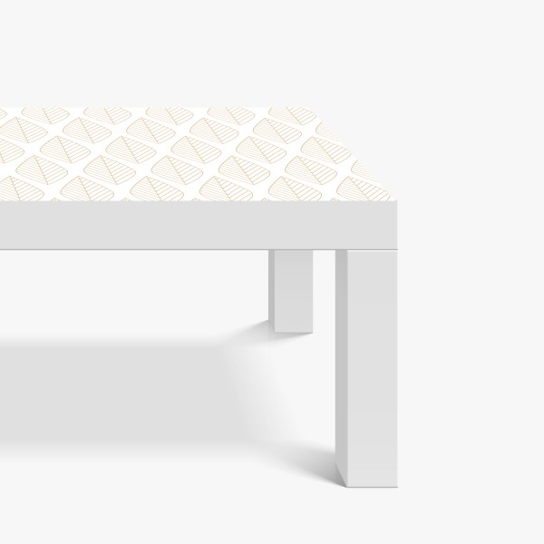 Tischaufkleber und Schreibtischaufkleber elegantes goldenes geometrisches blattmuster – Wallnifity® Tischaufkleber und Schreibtischaufkleber elegantes goldenes geometrisches blattmuster – Wallnifity®