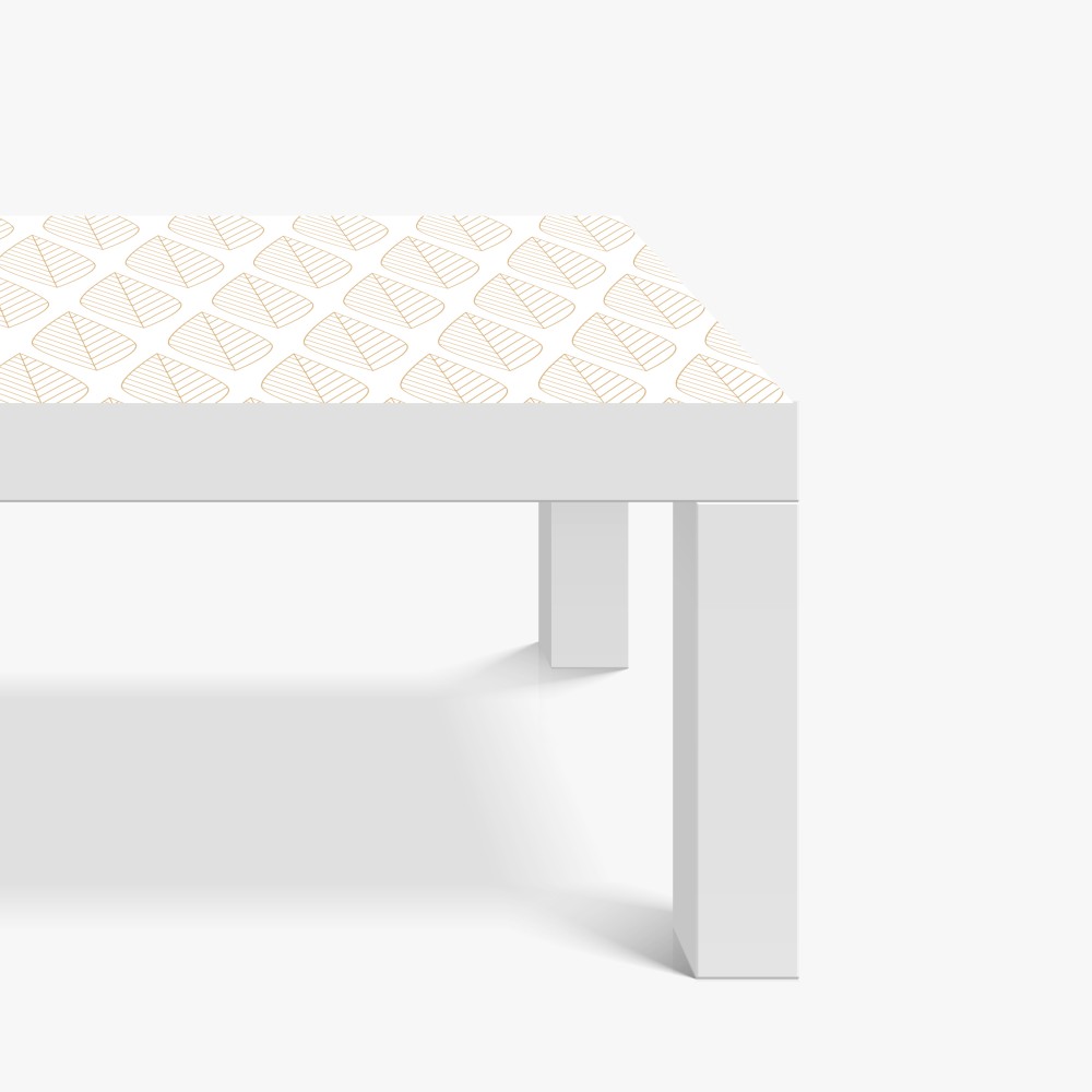 Tischaufkleber und Schreibtischaufkleber elegantes goldenes geometrisches blattmuster – Wallnifity® Tischaufkleber und Schreibtischaufkleber elegantes goldenes geometrisches blattmuster – Wallnifity®