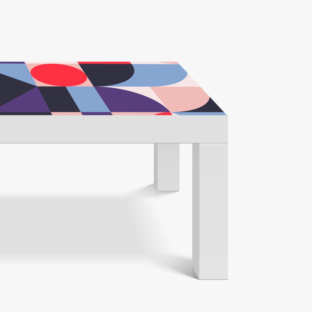 Tischaufkleber und Schreibtischaufkleber geometrische pastellkomposition – Wallnifity® Tischaufkleber und Schreibtischaufkleber geometrische pastellkomposition – Wallnifity®