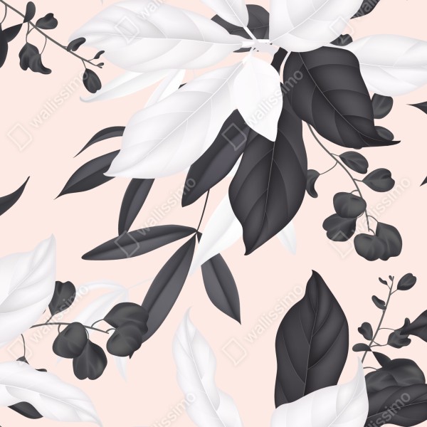 Tischaufkleber und Schreibtischaufkleber zarte pastell botanische blätter – Wallnifity® Tischaufkleber und Schreibtischaufkleber zarte pastell botanische blätter – Wallnifity®
