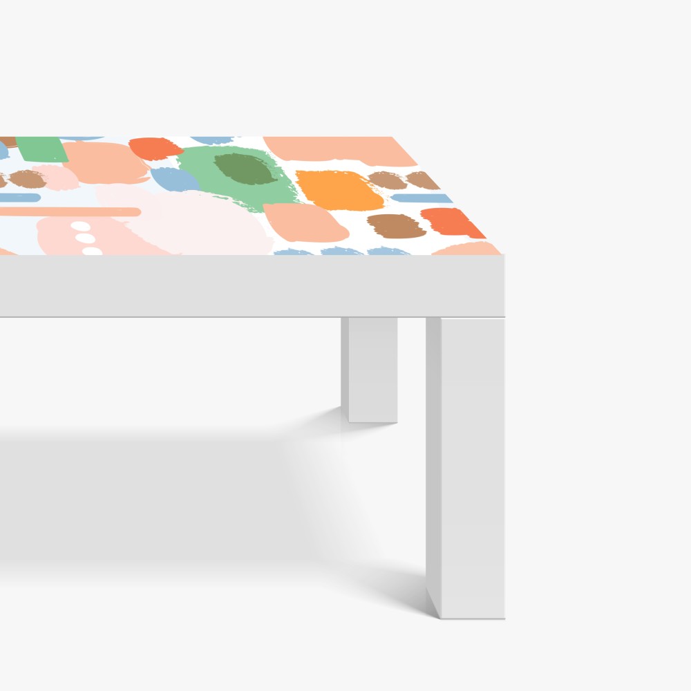 Tischaufkleber und Schreibtischaufkleber pastell pinselstrich muster – Wallnifity® Tischaufkleber und Schreibtischaufkleber pastell pinselstrich muster – Wallnifity®
