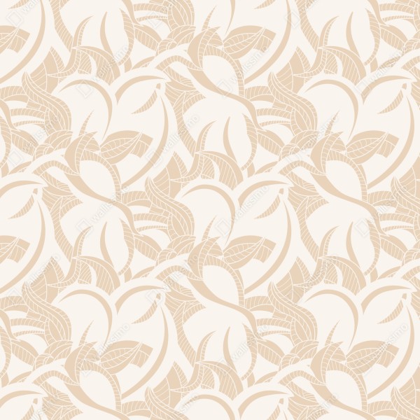 Tischaufkleber und Schreibtischaufkleber beiges blattmuster im botanischen stil – Wallnifity® Tischaufkleber und Schreibtischaufkleber beiges blattmuster im botanischen stil – Wallnifity®