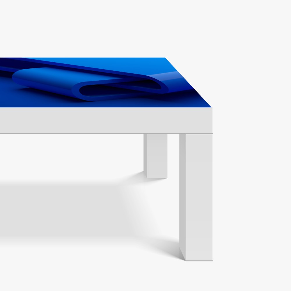 Tischaufkleber und Schreibtischaufkleber minimalistische blaue geometrische schleife – Wallnifity® Tischaufkleber und Schreibtischaufkleber minimalistische blaue geometrische schleife – Wallnifity®