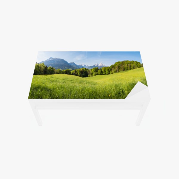 Tischaufkleber und Schreibtischaufkleber dichte wand aus roten rosen – Wallnifity®