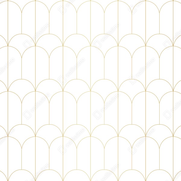 Tischaufkleber und Schreibtischaufkleber goldenes art deco bogenmuster – Wallnifity® Tischaufkleber und Schreibtischaufkleber goldenes art deco bogenmuster – Wallnifity®