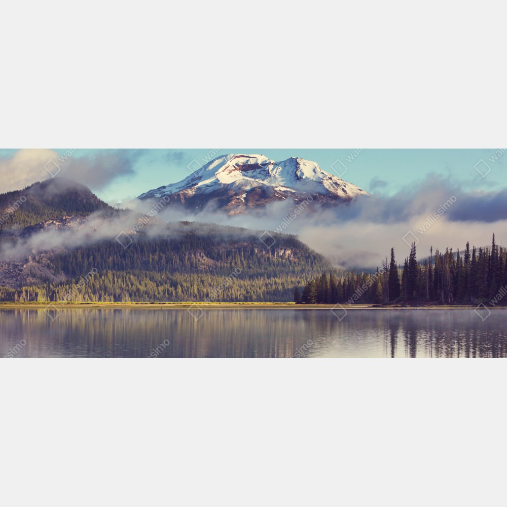 Tischaufkleber und Schreibtischaufkleber ruhiger bergsee in Oregon – Wallnifity® Tischaufkleber und Schreibtischaufkleber ruhiger bergsee in Oregon – Wallnifity®