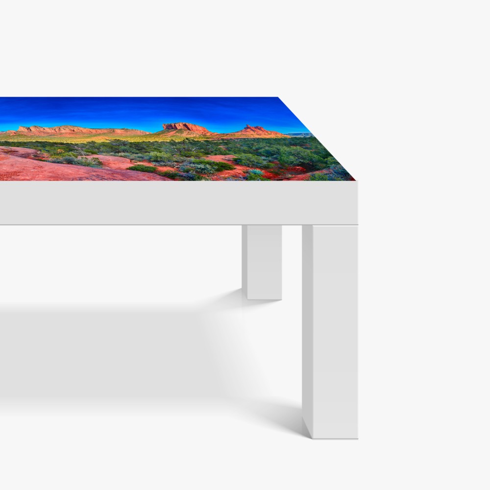 Tischaufkleber und Schreibtischaufkleber panoramablick auf Bell Rock und Courthouse Butte, Sedona – Wallnifity® Tischaufkleber und Schreibtischaufkleber panoramablick auf Bell Rock und Courthouse Butte, Sedona – Wallnifity®