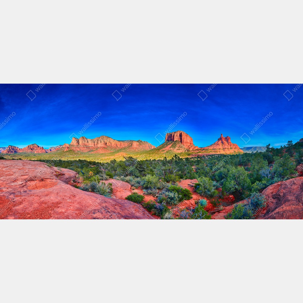 Tischaufkleber und Schreibtischaufkleber panoramablick auf Bell Rock und Courthouse Butte, Sedona – Wallnifity® Tischaufkleber und Schreibtischaufkleber panoramablick auf Bell Rock und Courthouse Butte, Sedona – Wallnifity®