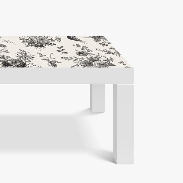 Tischaufkleber und Schreibtischaufkleber dichte wand aus roten rosen – Wallnifity®