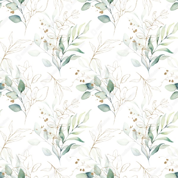Tischaufkleber und Schreibtischaufkleber sanftes eukalyptus aquarellmuster – Wallnifity® Tischaufkleber und Schreibtischaufkleber sanftes eukalyptus aquarellmuster – Wallnifity®