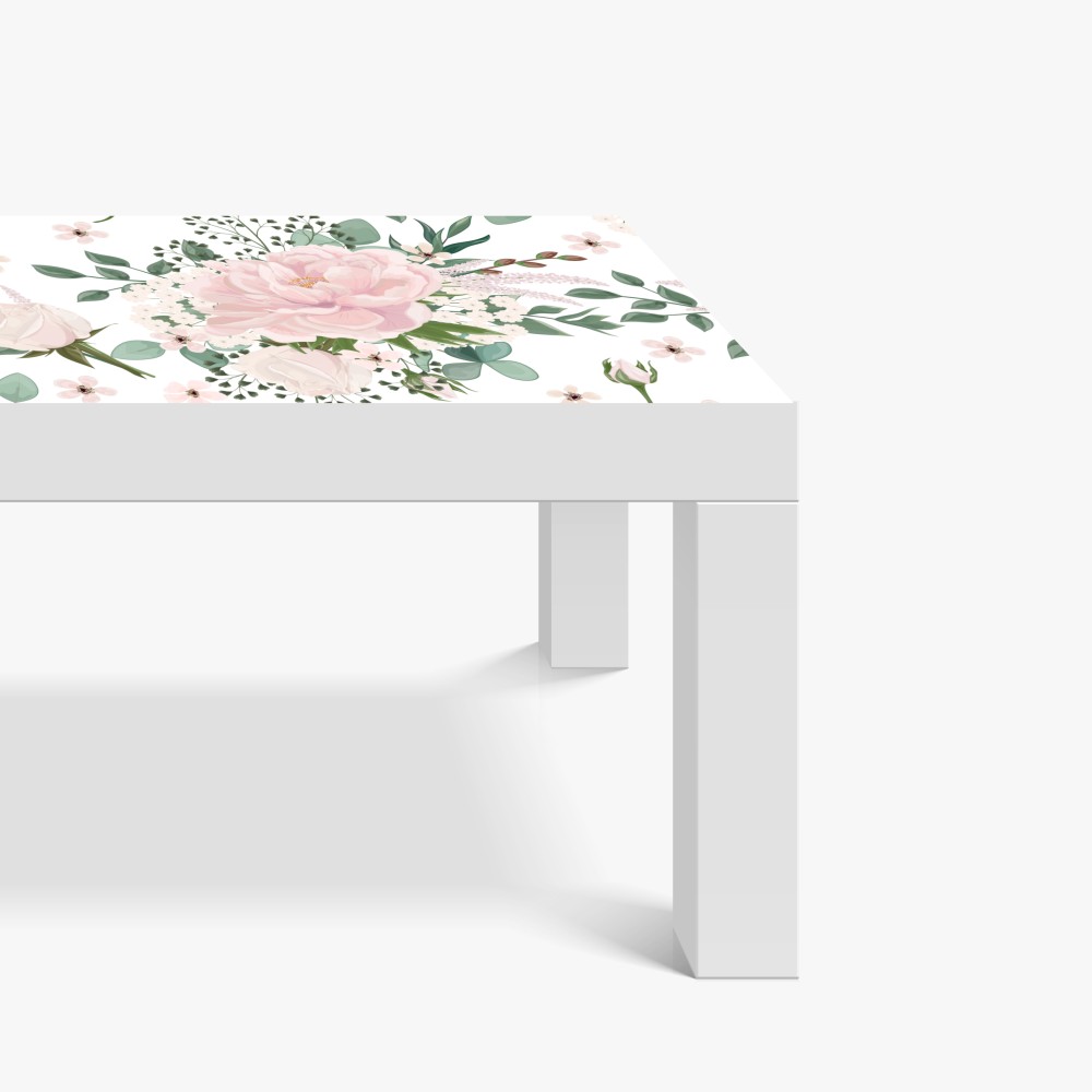 Tischaufkleber und Schreibtischaufkleber zartes rosa pfingstrosenmuster – Wallnifity® Tischaufkleber und Schreibtischaufkleber zartes rosa pfingstrosenmuster – Wallnifity®