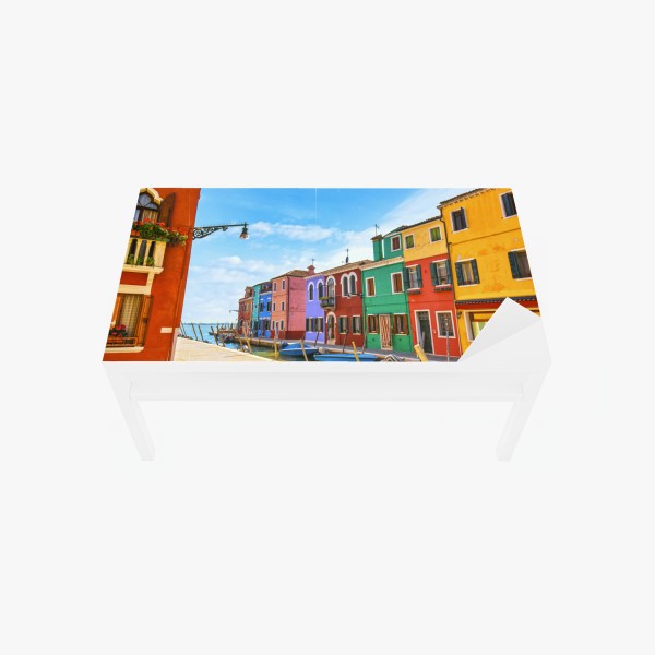 Tischaufkleber und Schreibtischaufkleber Malediven türkisstrand panorama – Wallnifity®