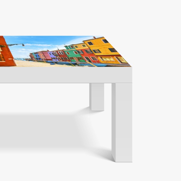 Tischaufkleber und Schreibtischaufkleber Malediven türkisstrand panorama – Wallnifity®