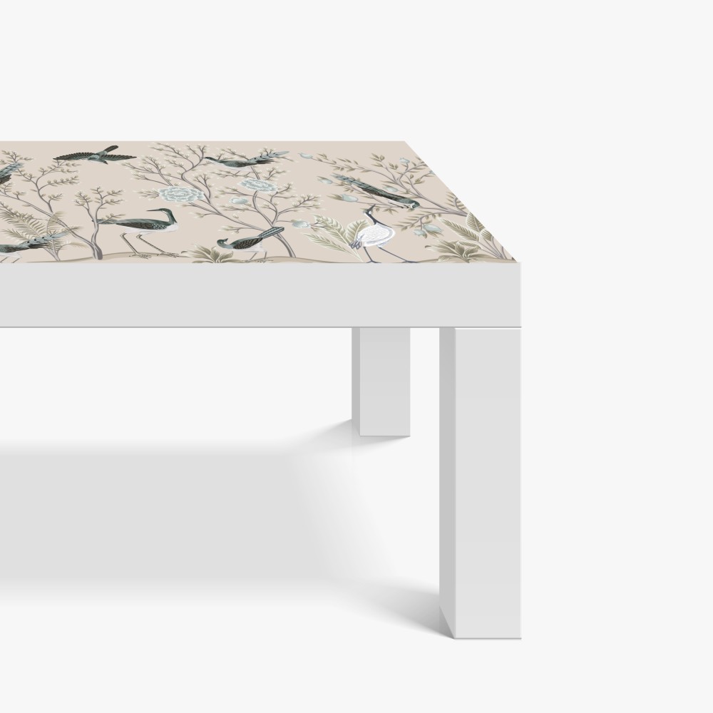 Tischaufkleber und Schreibtischaufkleber elegante vögel und blühende zweige – Wallnifity® Tischaufkleber und Schreibtischaufkleber elegante vögel und blühende zweige – Wallnifity®