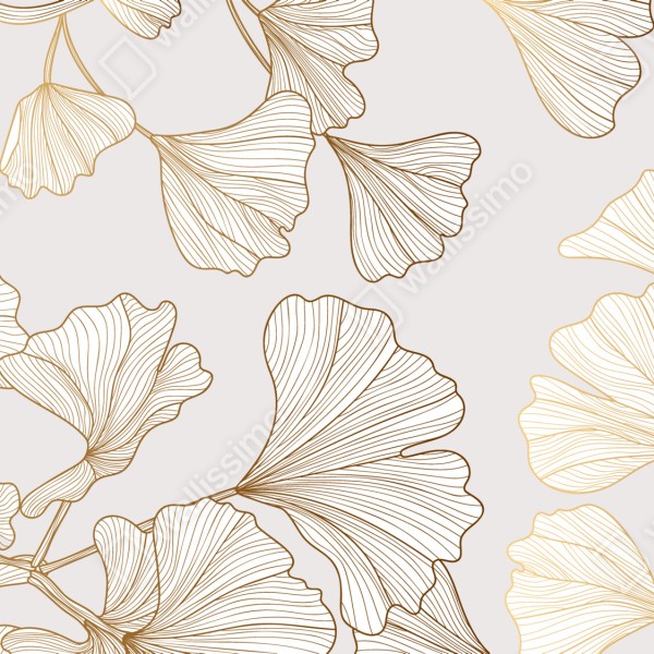 Tischaufkleber und Schreibtischaufkleber feines goldenes ginkgo-blätter muster – Wallnifity® Tischaufkleber und Schreibtischaufkleber feines goldenes ginkgo-blätter muster – Wallnifity®