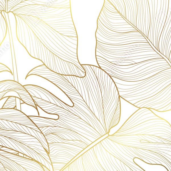 Tischaufkleber und Schreibtischaufkleber goldene botanische blattzeichnung – Wallnifity® Tischaufkleber und Schreibtischaufkleber goldene botanische blattzeichnung – Wallnifity®