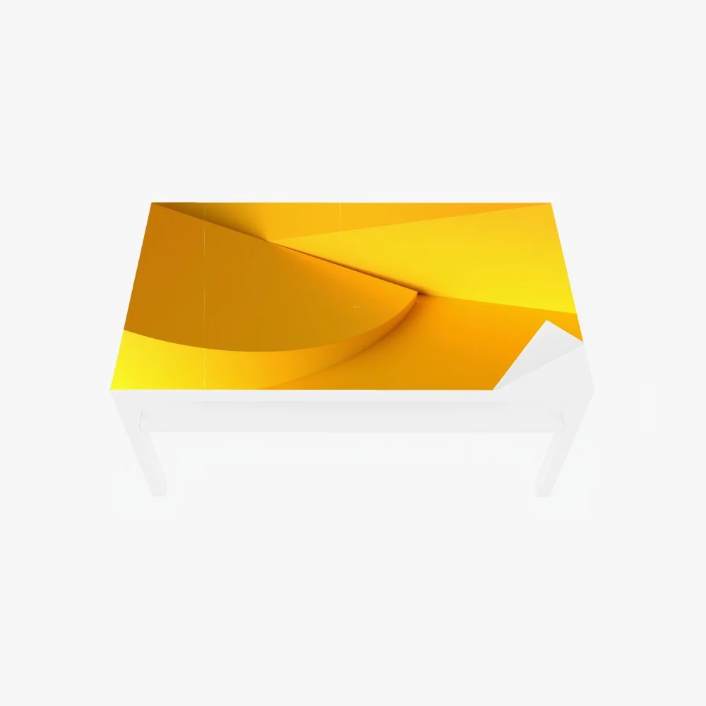 Tischaufkleber und Schreibtischaufkleber gelbe geometrische abstraktion 3d – Wallnifity® Tischaufkleber und Schreibtischaufkleber gelbe geometrische abstraktion 3d – Wallnifity®