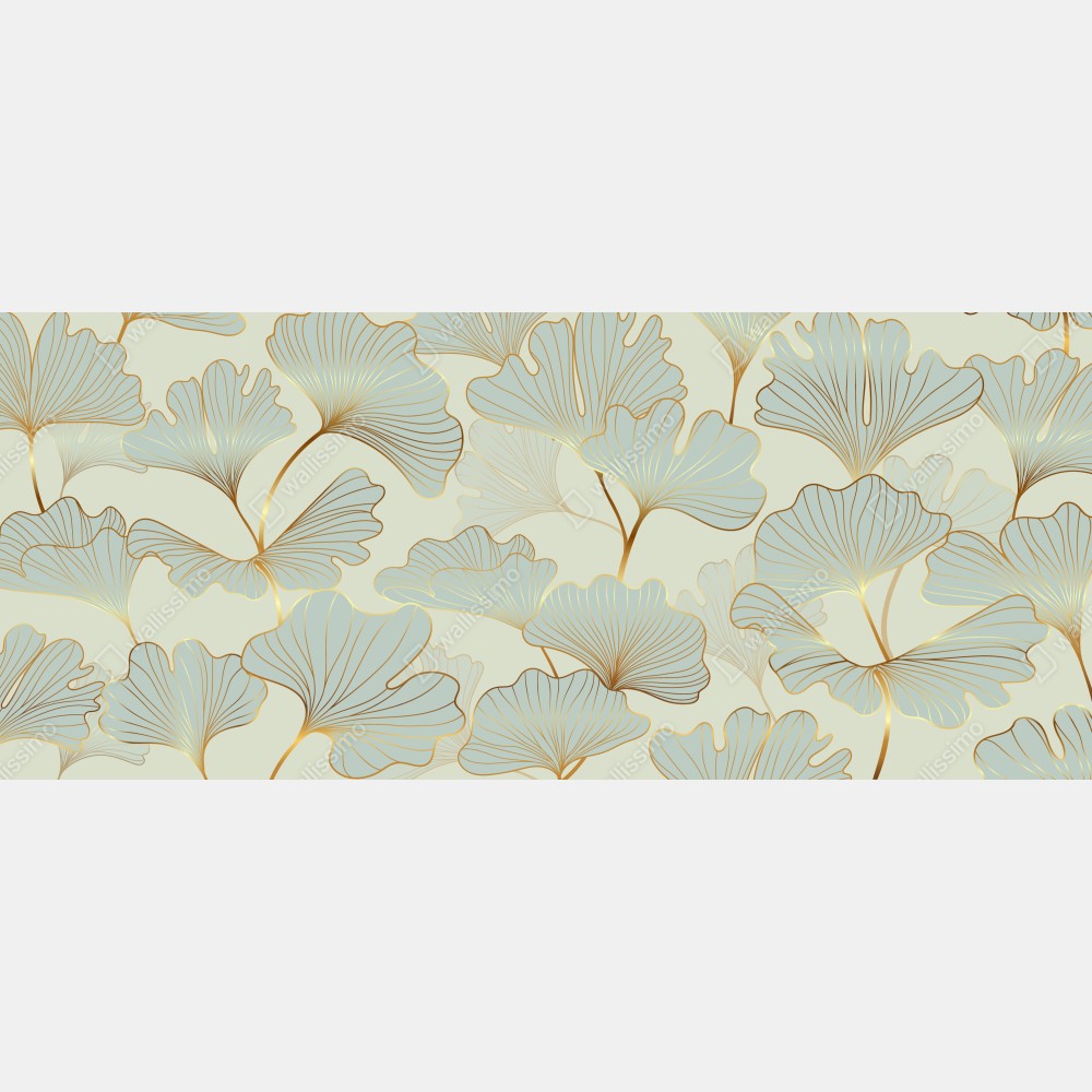 Tischaufkleber und Schreibtischaufkleber pastell ginkgo blättermuster mit goldakzenten – Wallnifity® Tischaufkleber und Schreibtischaufkleber pastell ginkgo blättermuster mit goldakzenten – Wallnifity®