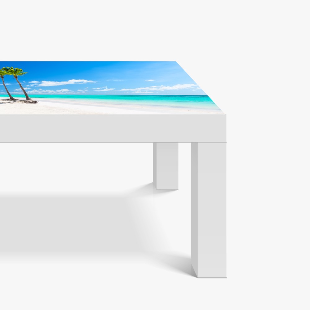 Tischaufkleber und Schreibtischaufkleber tropisches strandpanorama in Punta Cana – Wallnifity® Tischaufkleber und Schreibtischaufkleber tropisches strandpanorama in Punta Cana – Wallnifity®