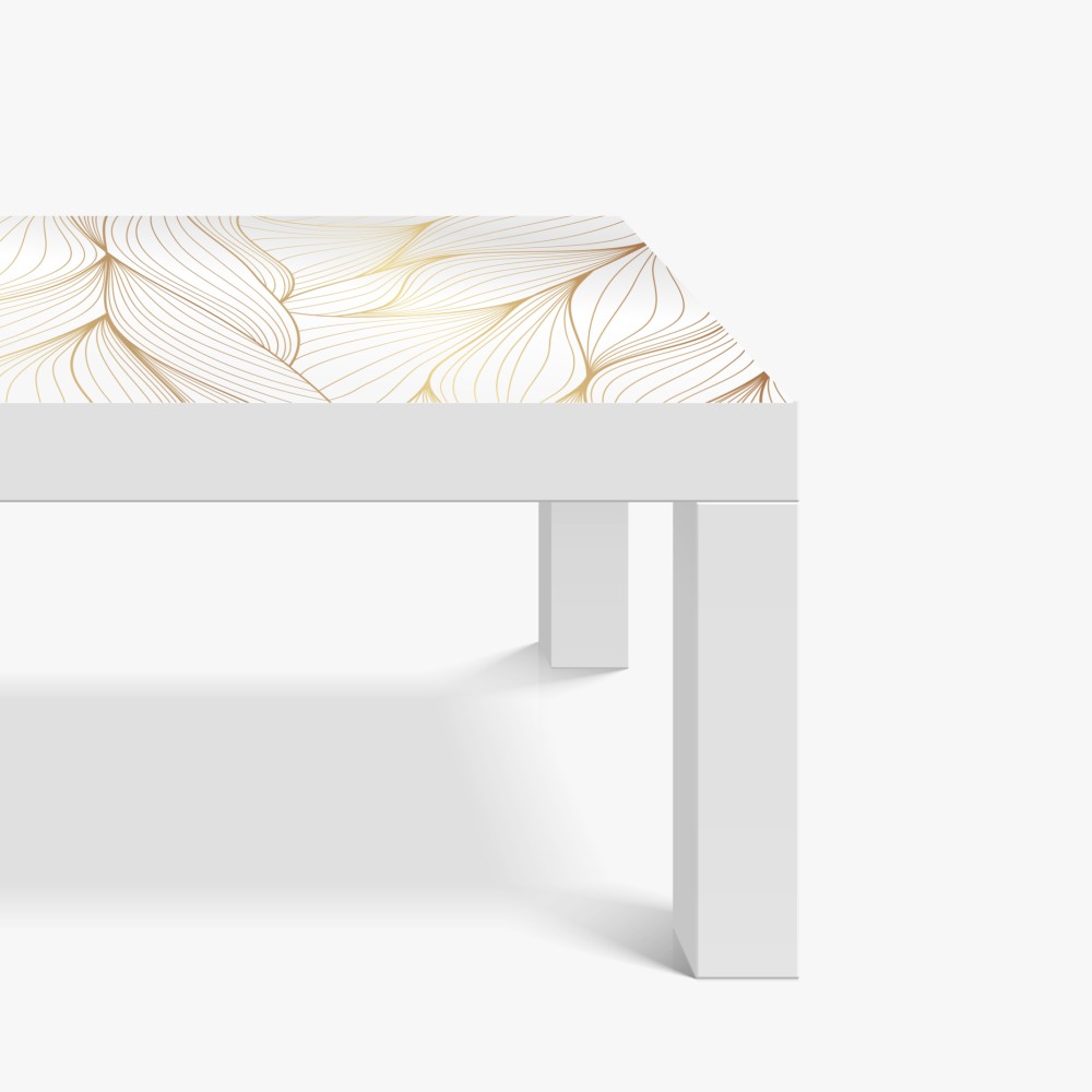 Tischaufkleber und Schreibtischaufkleber goldene fließende linien abstraktes design – Wallnifity® Tischaufkleber und Schreibtischaufkleber goldene fließende linien abstraktes design – Wallnifity®