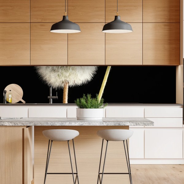 Repositionierbarer Aufkleber feines goldenes ginkgo-blätter muster – Wallnifity®