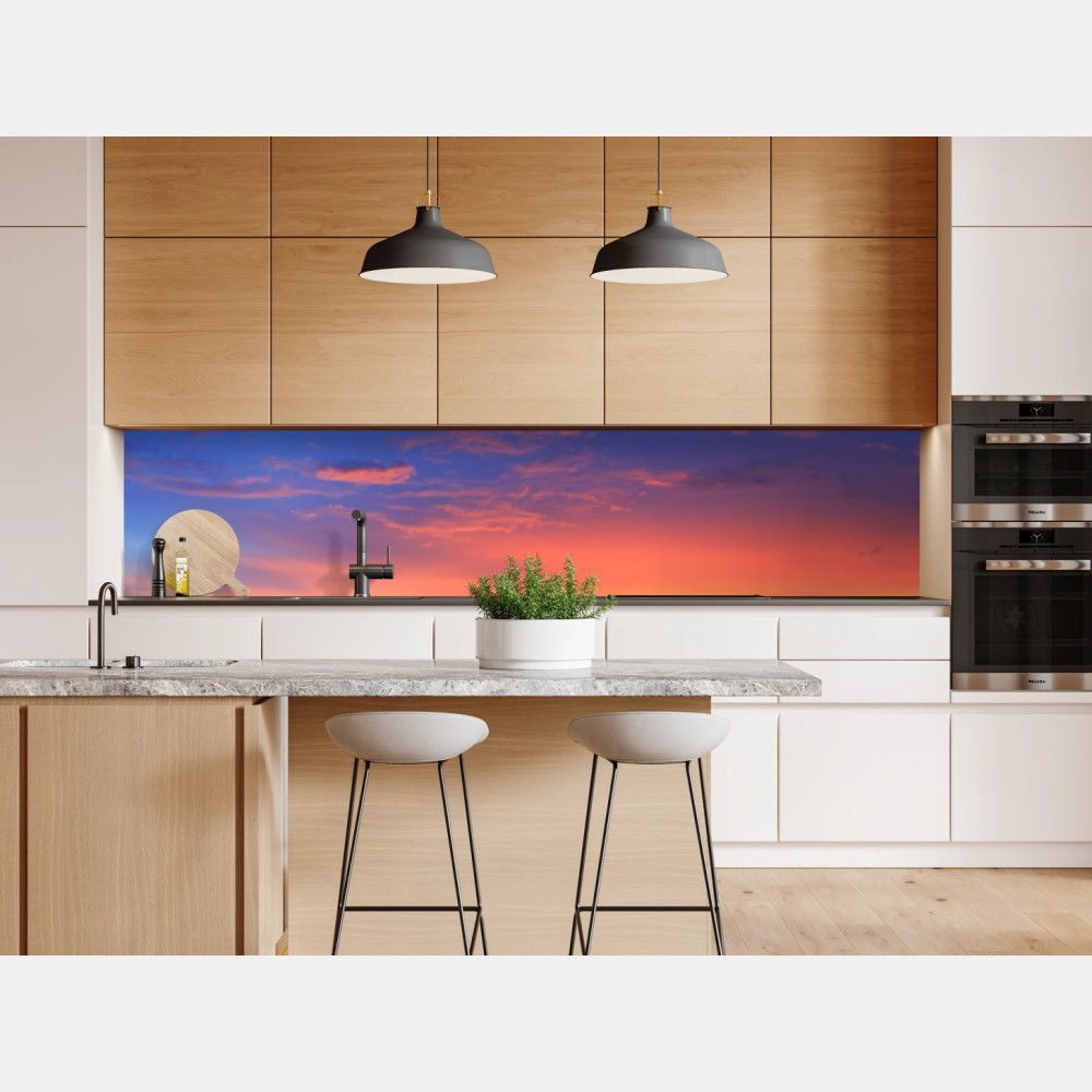 Repositionierbarer Aufkleber mole bei sonnenuntergang am strand – Wallnifity® Repositionierbarer Aufkleber mole bei sonnenuntergang am strand – Wallnifity®
