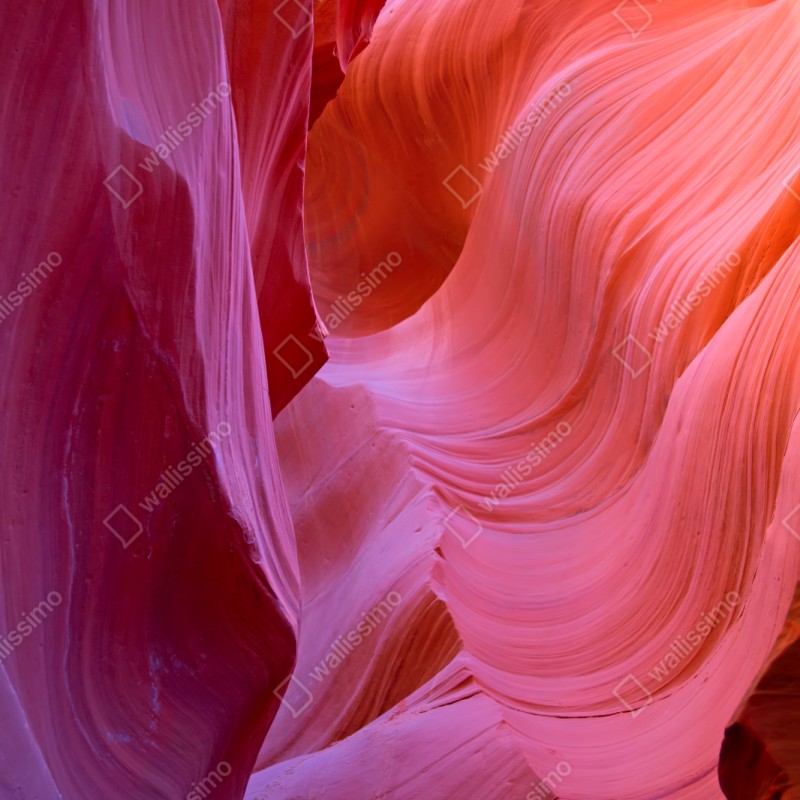 Repositionierbarer Aufkleber Antelope Canyon sandsteinwellen – Wallnifity® Repositionierbarer Aufkleber Antelope Canyon sandsteinwellen – Wallnifity®