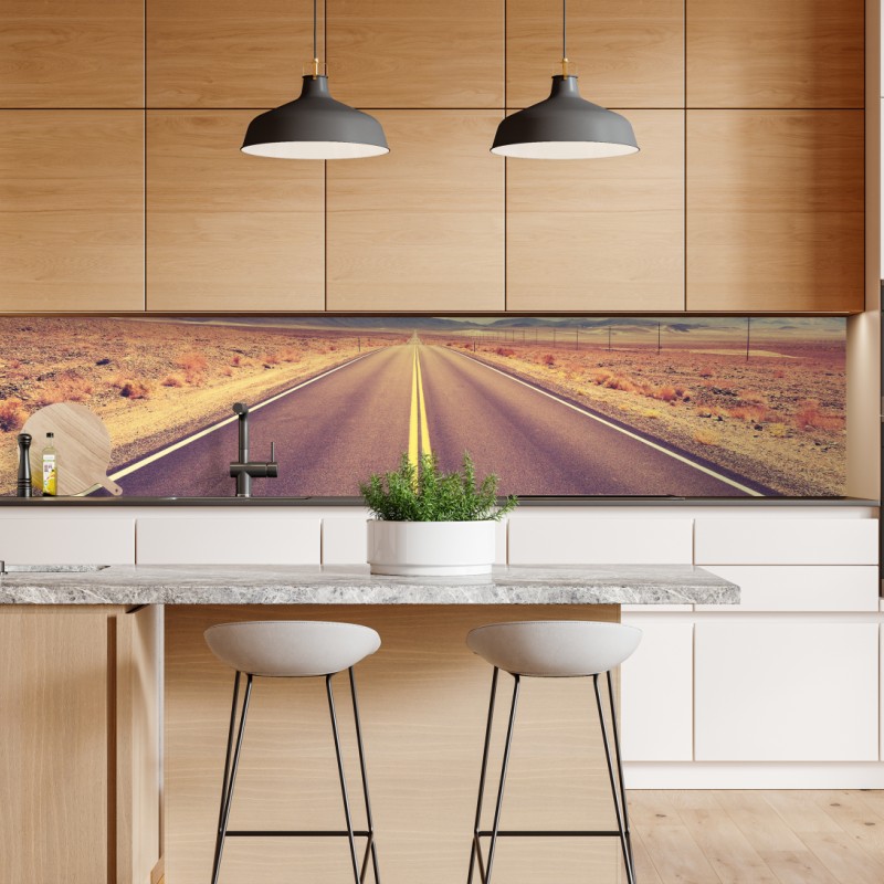 Repositionierbarer Aufkleber minimalistische fassadenstruktur mit geometrischem muster – Wallnifity®