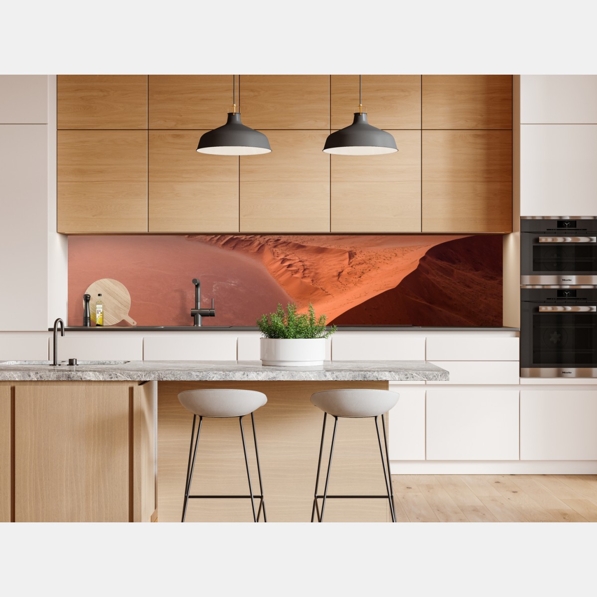 Repositionierbarer Aufkleber dünen von Sossusvlei – Wallnifity® Repositionierbarer Aufkleber dünen von Sossusvlei – Wallnifity®