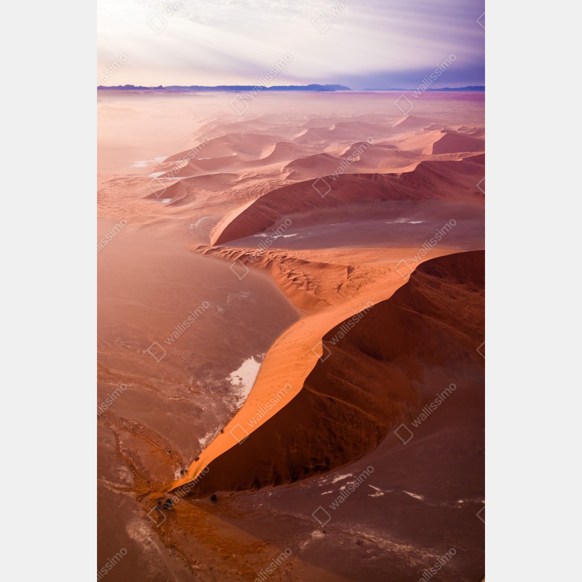 Repositionierbarer Aufkleber dünen von Sossusvlei – Wallnifity® Repositionierbarer Aufkleber dünen von Sossusvlei – Wallnifity®