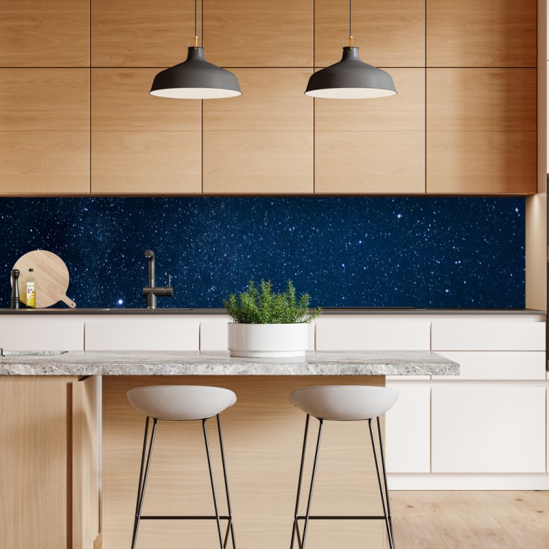 Repositionierbarer Aufkleber tropischer palmstrand – Wallnifity®
