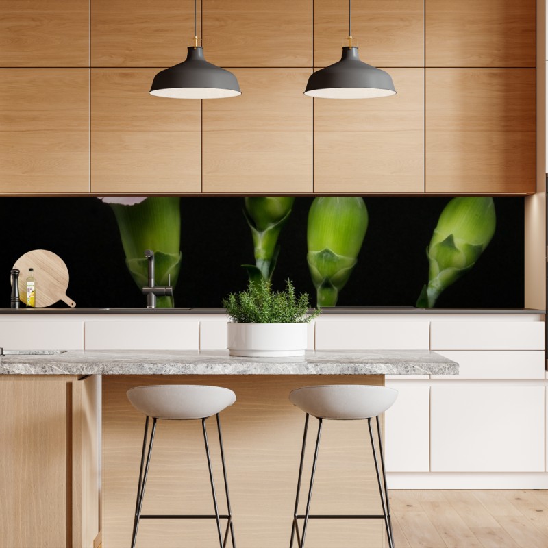 Repositionierbarer Aufkleber tropisches bananenblattmuster – Wallnifity®