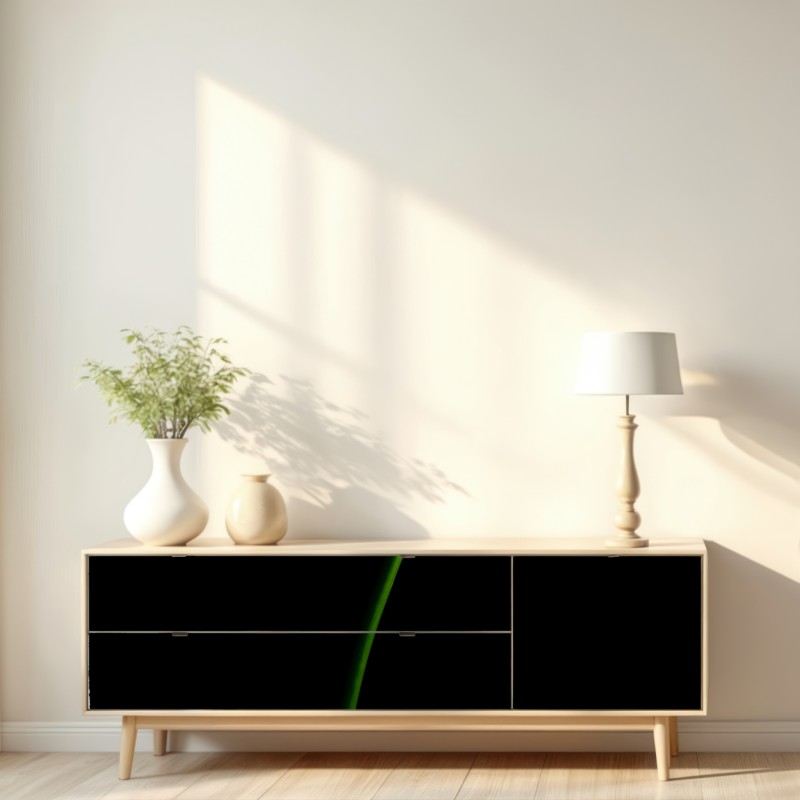 Repositionierbarer Aufkleber goldene calla auf schwarzem hintergrund – Wallnifity® Repositionierbarer Aufkleber goldene calla auf schwarzem hintergrund – Wallnifity®