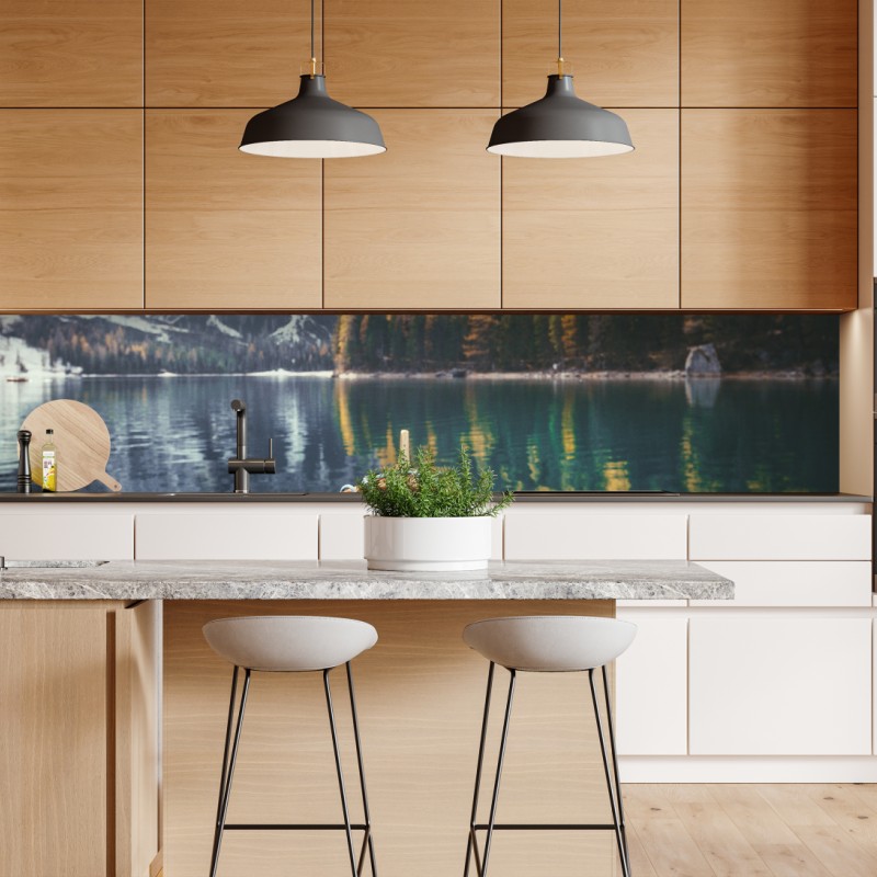 Repositionierbarer Aufkleber lila abstraktes blasenmuster – Wallnifity®