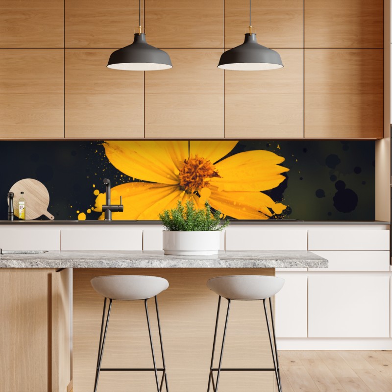 Repositionierbarer Aufkleber skandinavische geometrische komposition – Wallnifity®