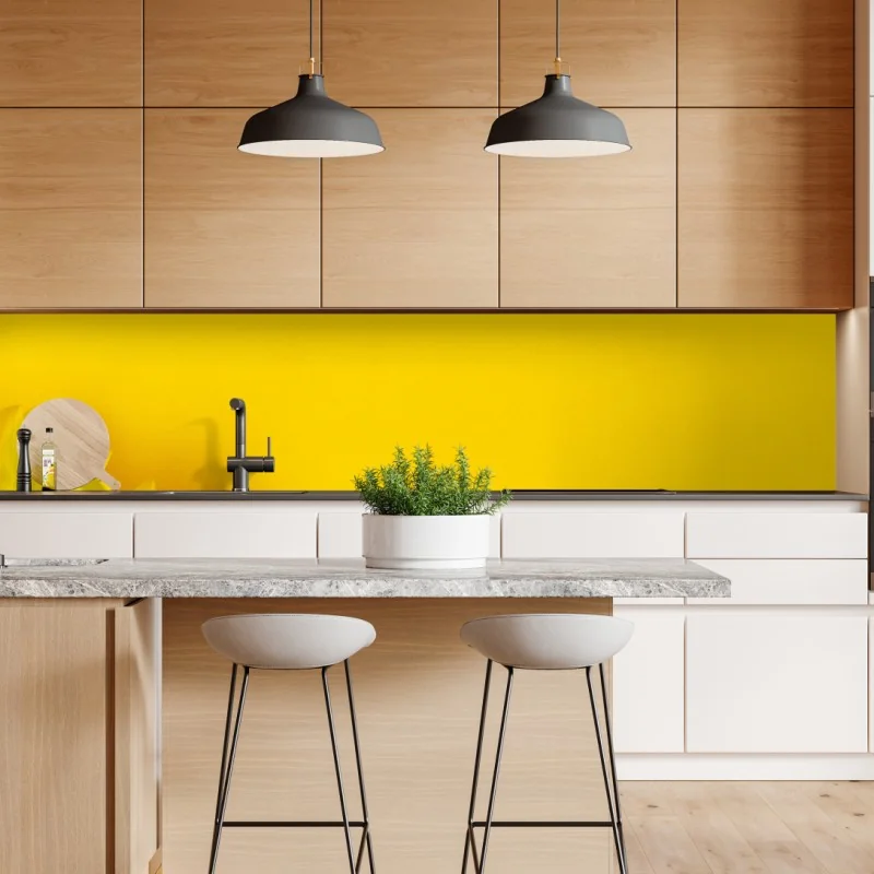 Repositionierbarer Aufkleber drei sonnenblumen auf gelbem hintergrund – Wallnifity® Repositionierbarer Aufkleber drei sonnenblumen auf gelbem hintergrund – Wallnifity®