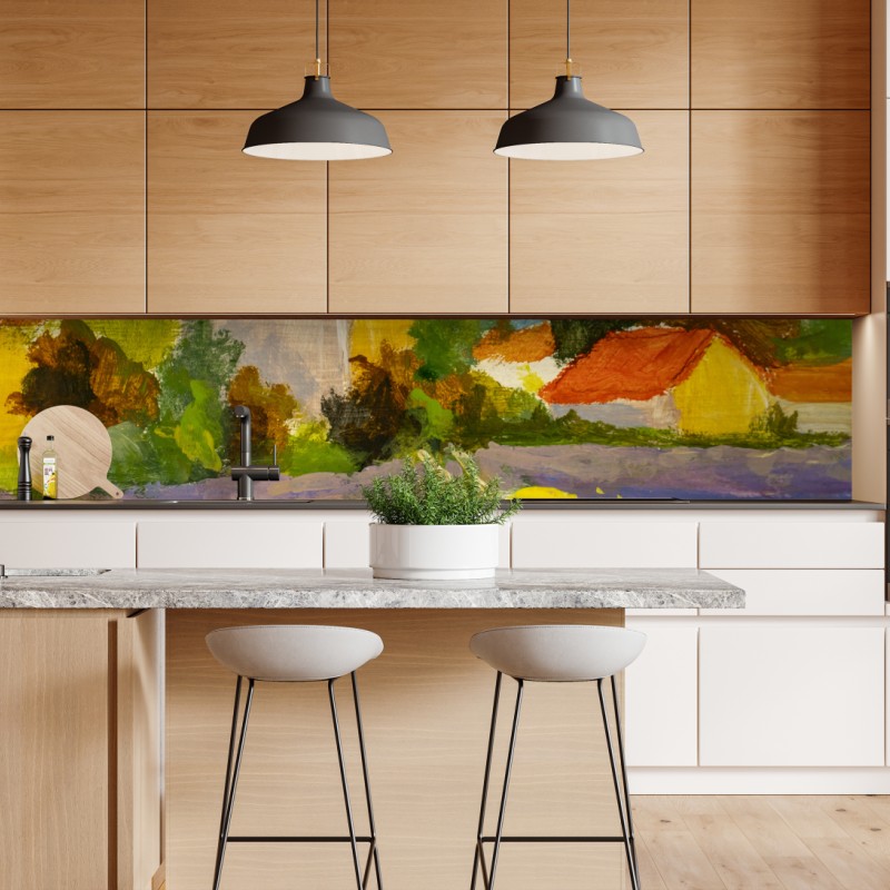 Repositionierbarer Aufkleber feines goldenes ginkgo-blätter muster – Wallnifity®