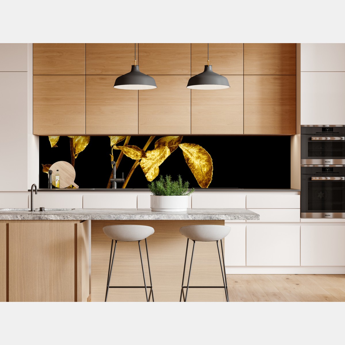 Repositionierbarer Aufkleber goldene rosen vor schwarzem hintergrund – Wallnifity® Repositionierbarer Aufkleber goldene rosen vor schwarzem hintergrund – Wallnifity®