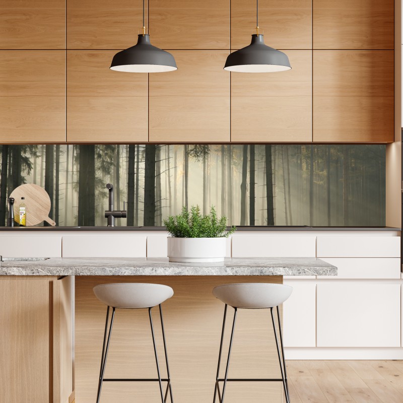Repositionierbarer Aufkleber feines goldenes ginkgo-blätter muster – Wallnifity®