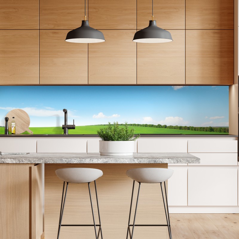 Repositionierbarer Aufkleber farbenfrohe strelitzie aquarell botanisches bild – Wallnifity®