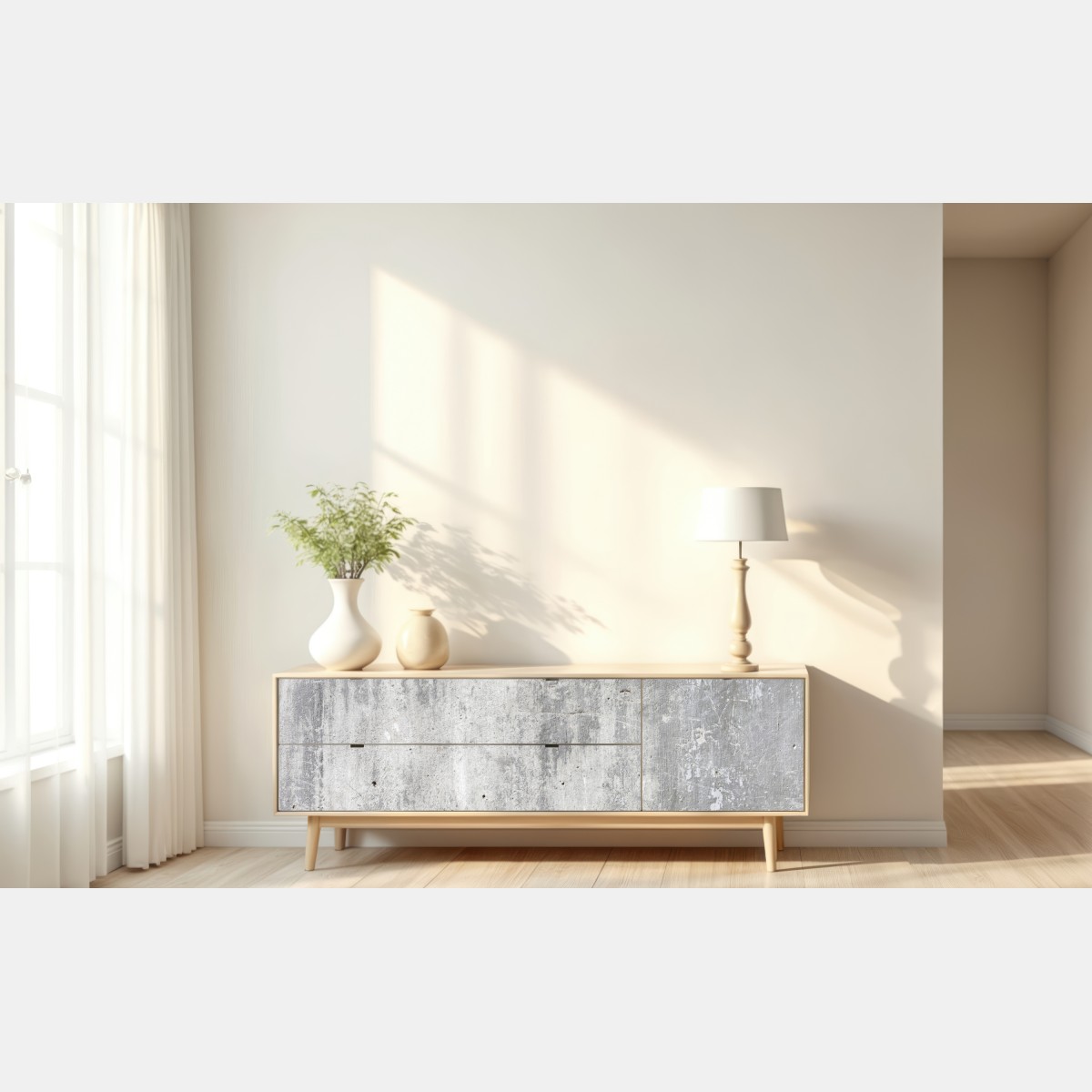 Repositionierbarer Aufkleber rohe betonwand textur – Wallnifity® Repositionierbarer Aufkleber rohe betonwand textur – Wallnifity®
