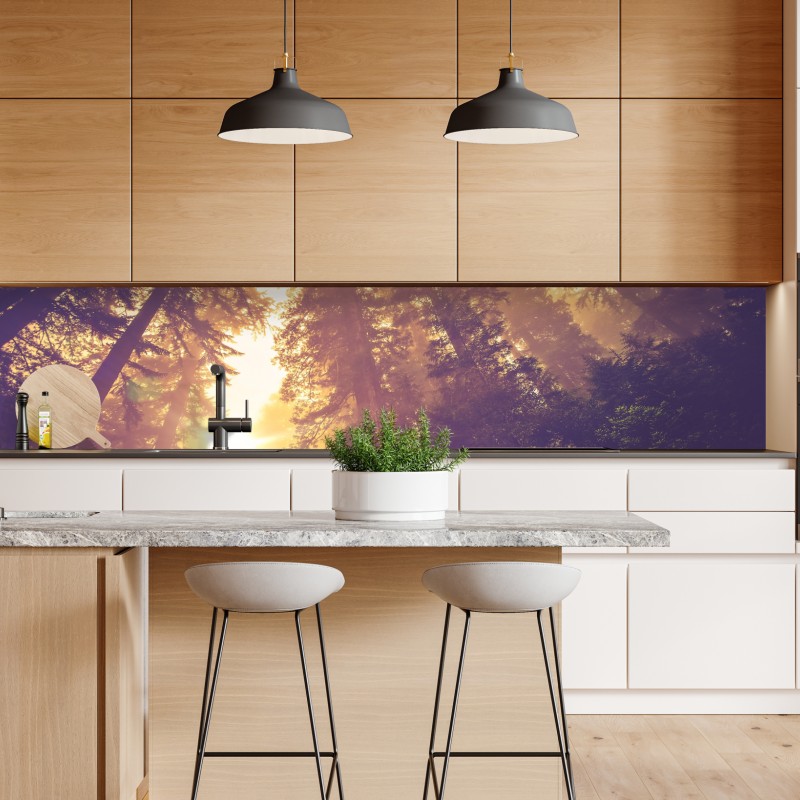 Repositionierbarer Aufkleber goldenes blattmuster nahtloses design – Wallnifity®