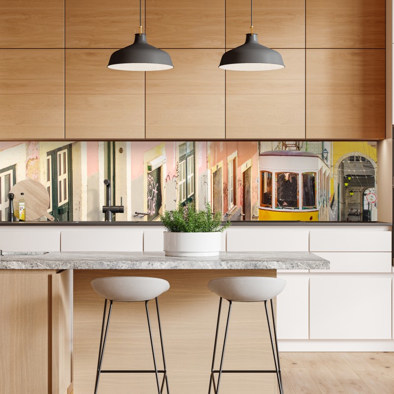 Repositionierbarer Aufkleber zebra in monochromen streifen – Wallnifity®