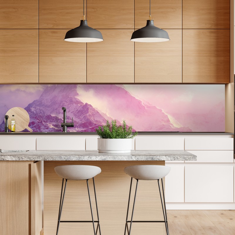 Repositionierbarer Aufkleber tropischer palmenstrand – Wallnifity®