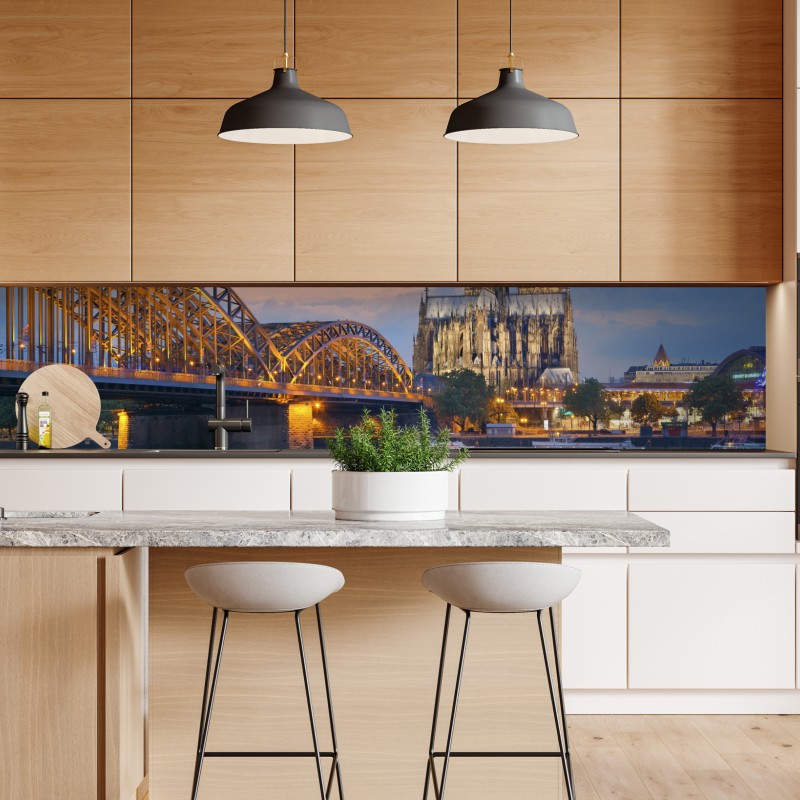 Repositionierbarer Aufkleber Grand Canyon bei dämmerung panorama – Wallnifity®