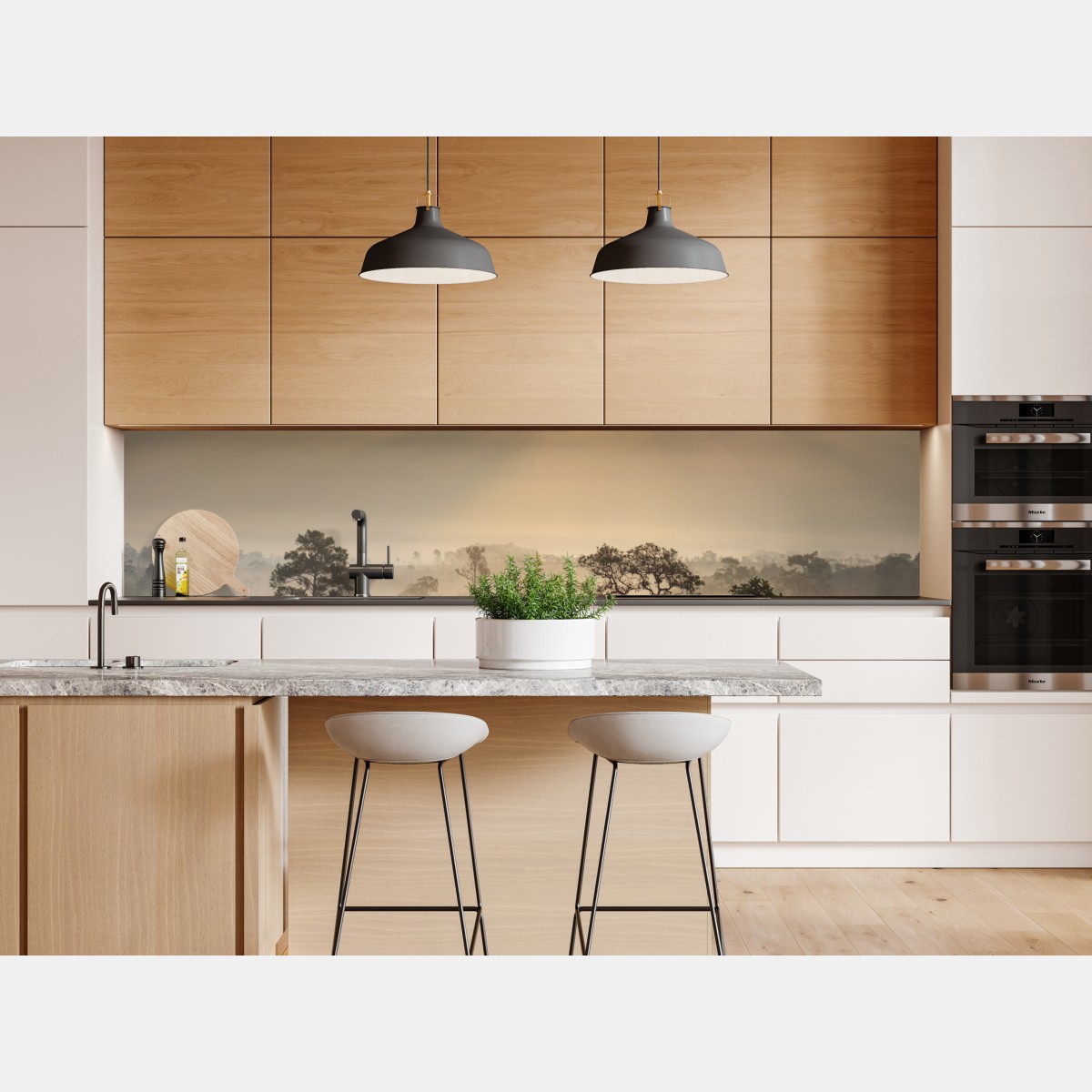 Repositionierbarer Aufkleber Thailand sawanne bei sonnenaufgang – Wallnifity® Repositionierbarer Aufkleber Thailand sawanne bei sonnenaufgang – Wallnifity®