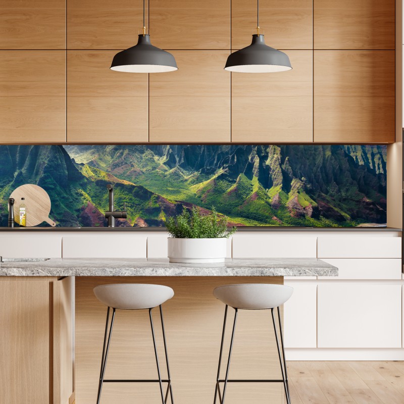 Repositionierbarer Aufkleber Grand Canyon bei dämmerung panorama – Wallnifity®